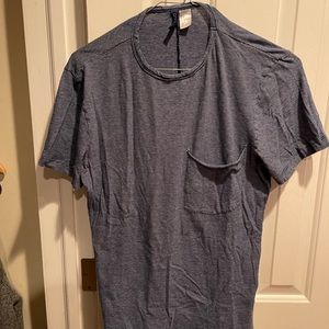 H&M long oversize t-shirt. Blue with hints of white size small